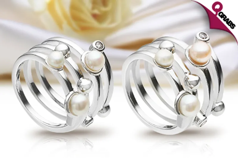 For QR59, Stack on the Pearls with a Tower Ring by Zenzhu! (QR220 Value)